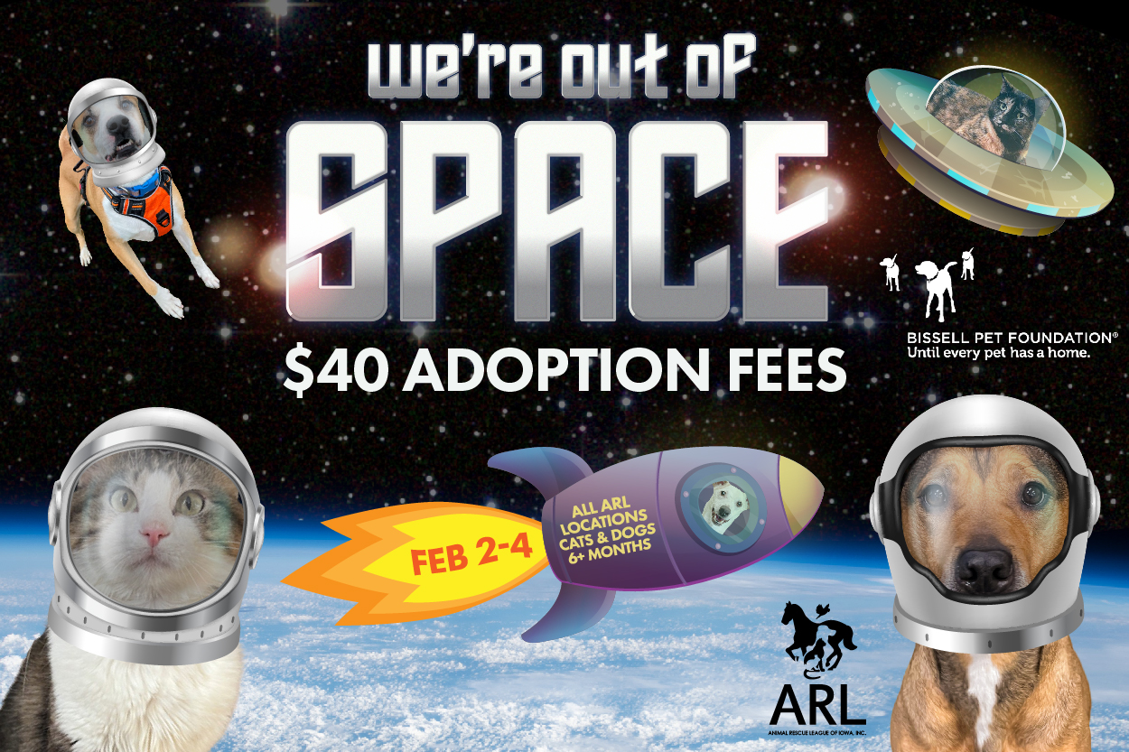 out of space adoption event