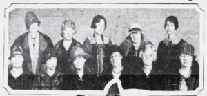 1927 image of the founding women