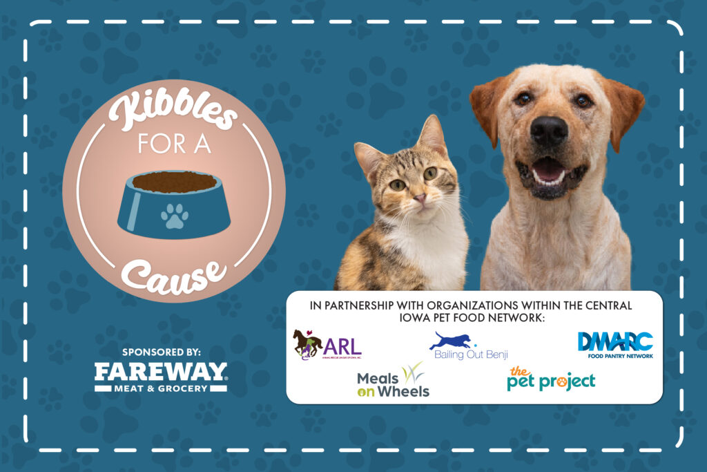Event graphic for Kibbles for a Cause