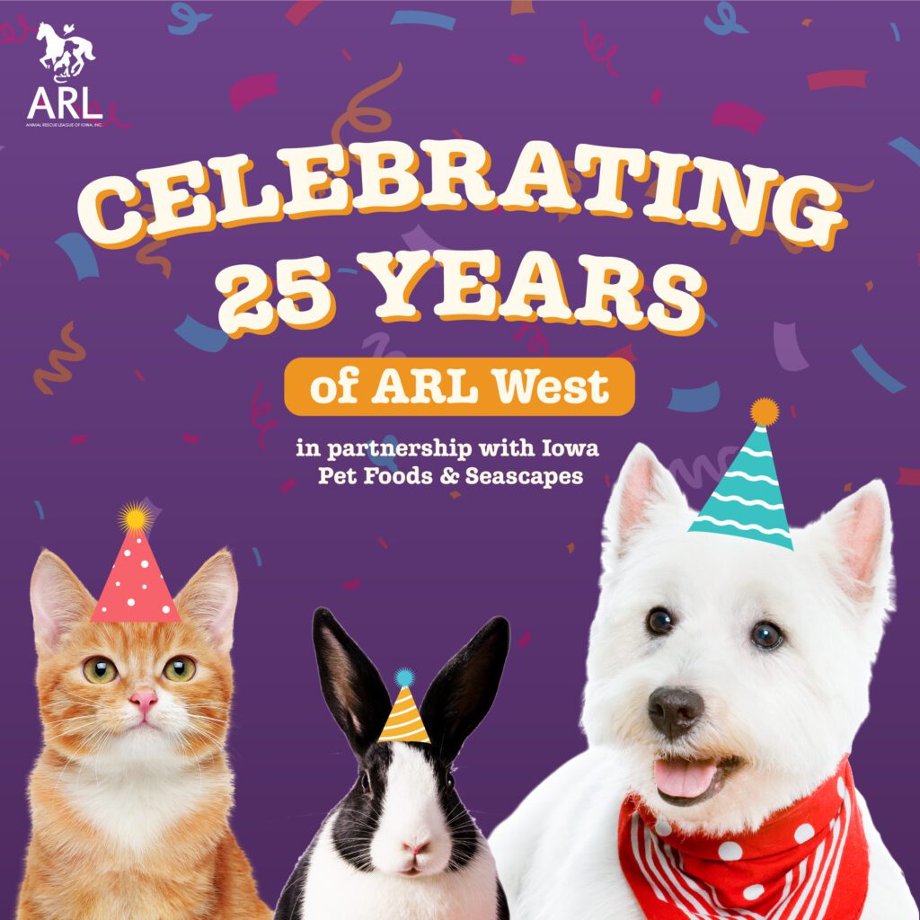 ARL west 25 year anniversary graphic
