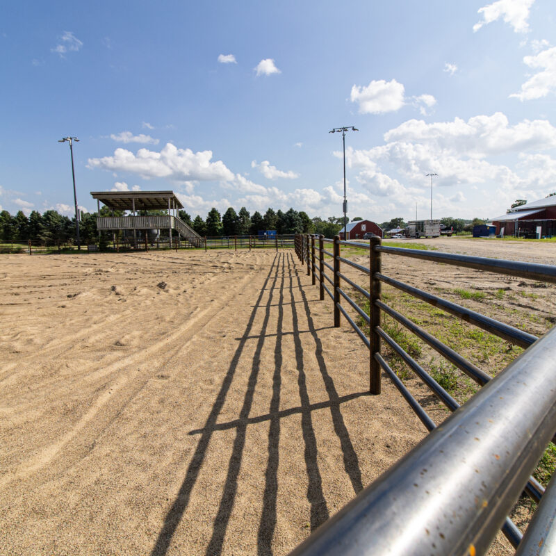 Prairie Meadows outdoor arena